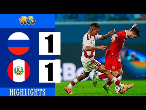 Russia vs Peru 1-1 Highlights | International Friendly Games 2025/26