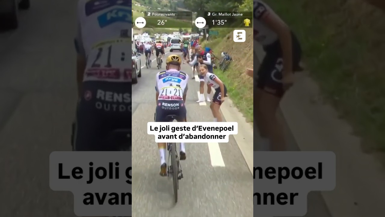 Remco Evenepoel Brightens Fans Before Leaving Tour 🚴