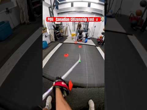 POV: Canadian Citizenship Test 🇨🇦 #hockey #pavelbarber #canada #canadian