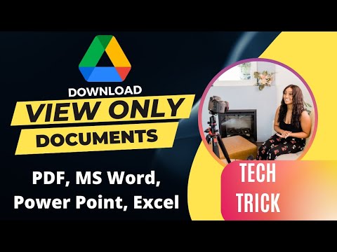 How to Download View Only PDF From Google Drive 2022 | View Only Files Download Kaise Kare