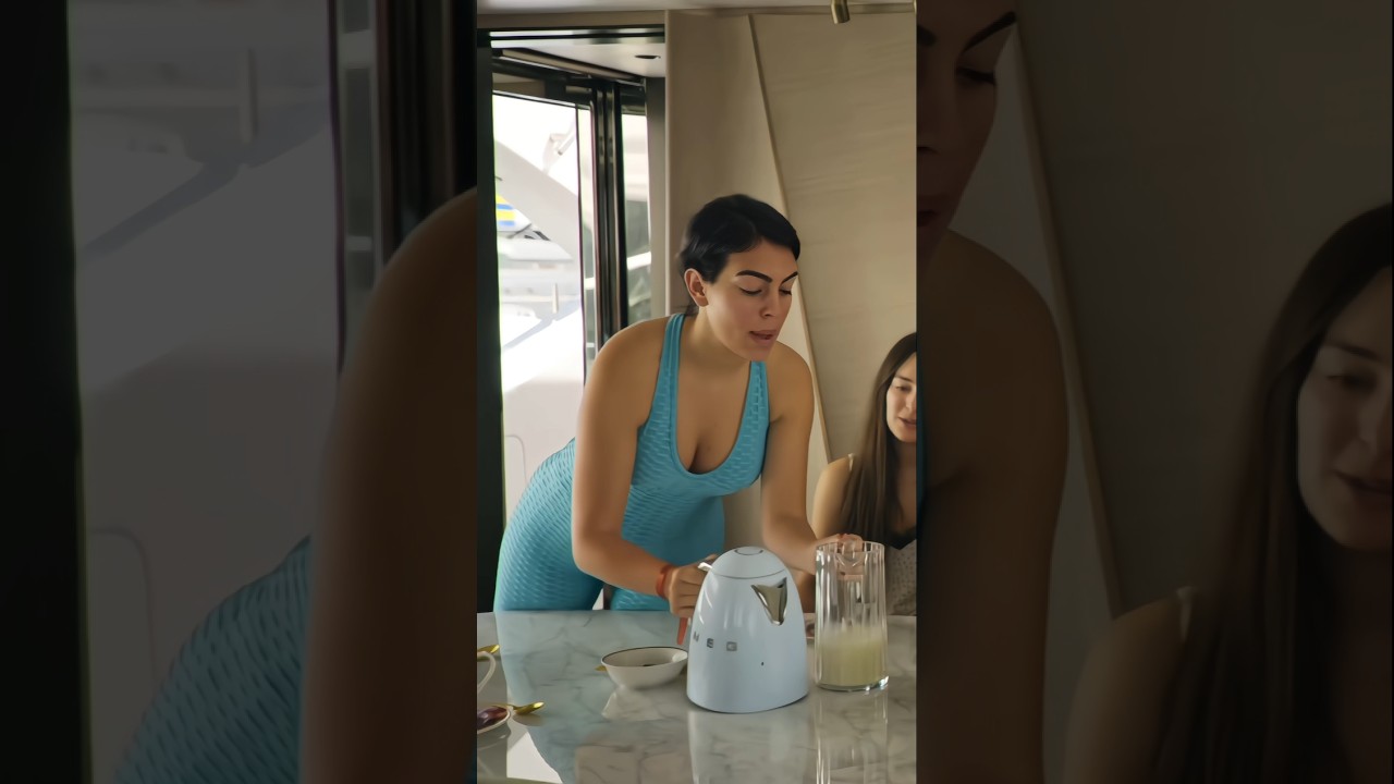 Georgina Rodríguez Cooks for Her Kids 🍽️