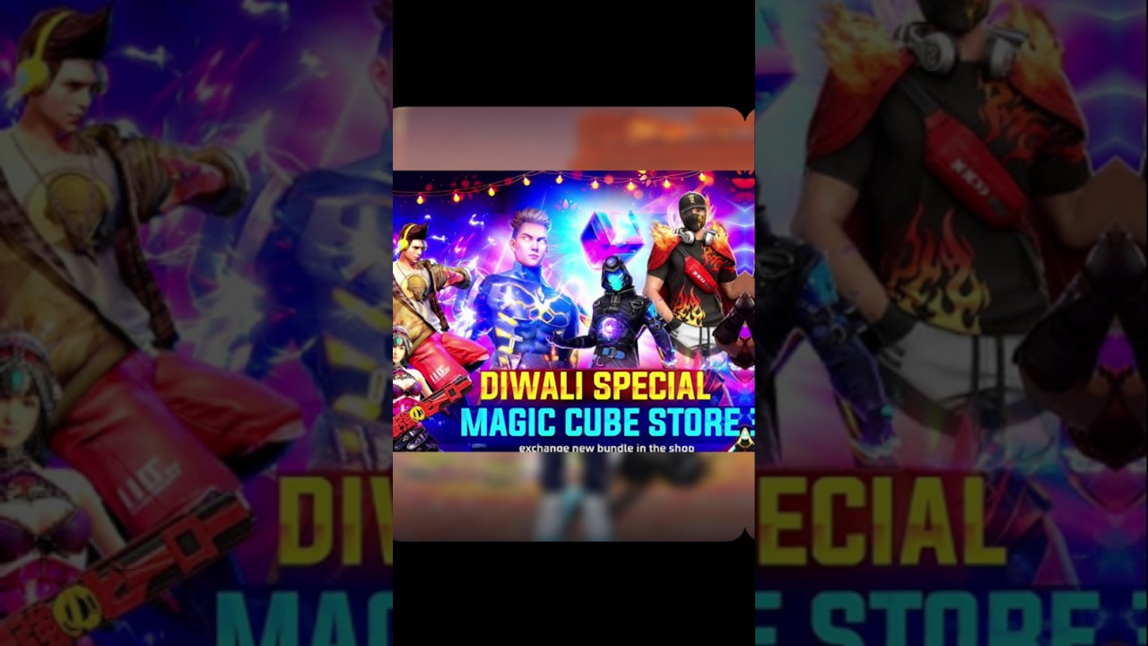 Diwali Magic Cube Bundle 🎆 | Free Fire Shorts