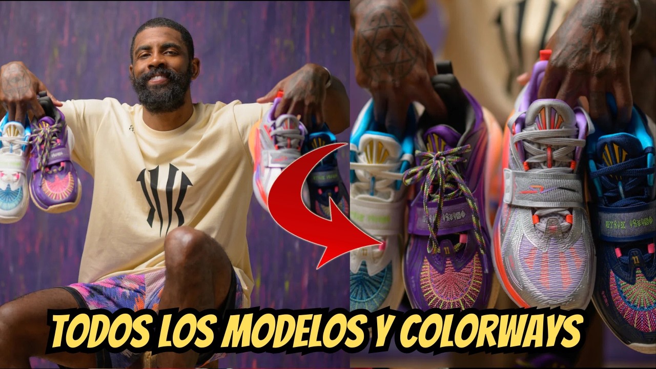 Modelos de Zapatillas Kyrie Irving con ANTA (2023-2026)