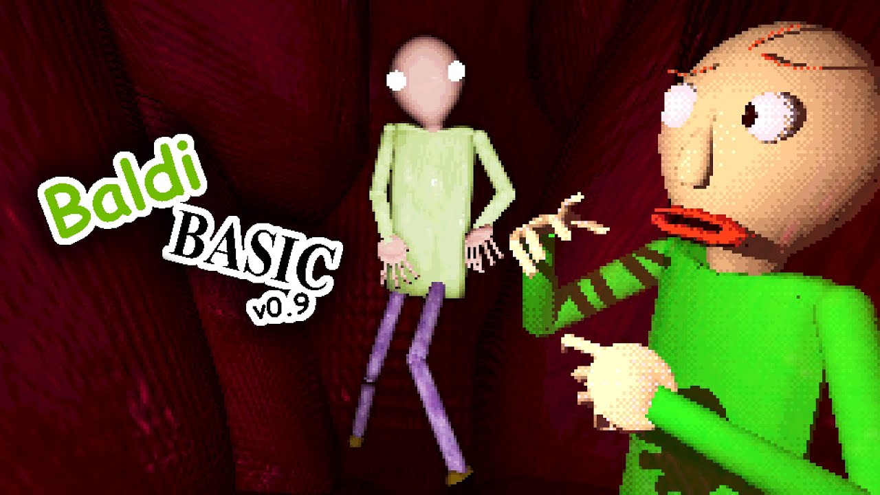 Baldi Basic v0.9: Unique Horror Mod 🎮
