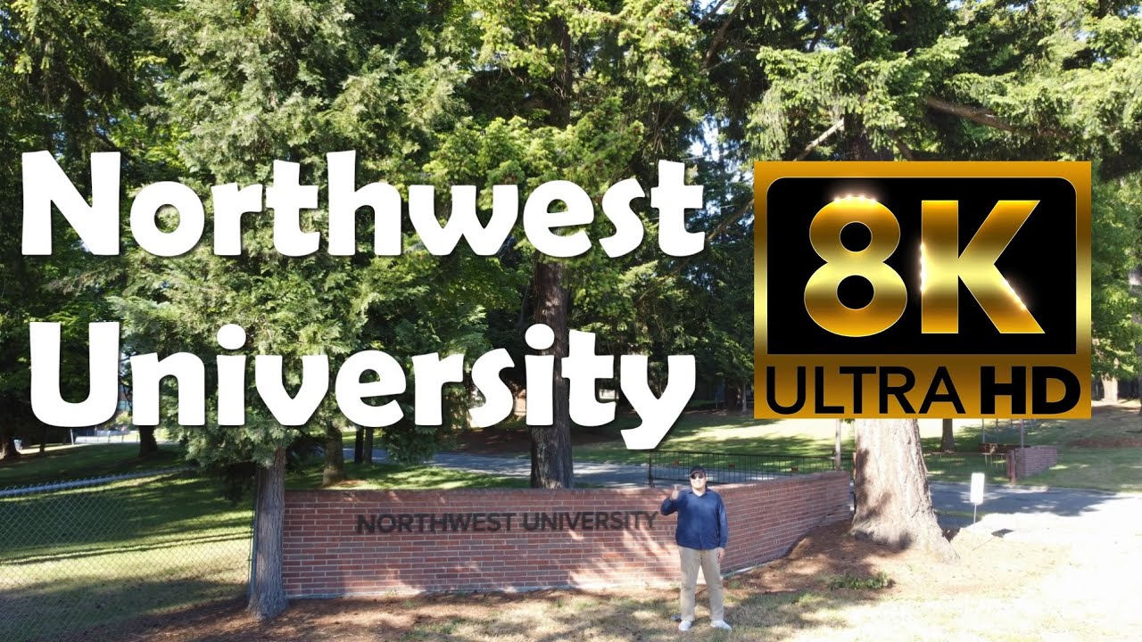 Northwest University Campus Drone Tour in 8K 🎥