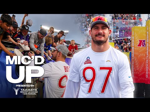 Mic'd Up: Joey Bosa Jokes With George Kittle At Pro Bowl | LA Chargers