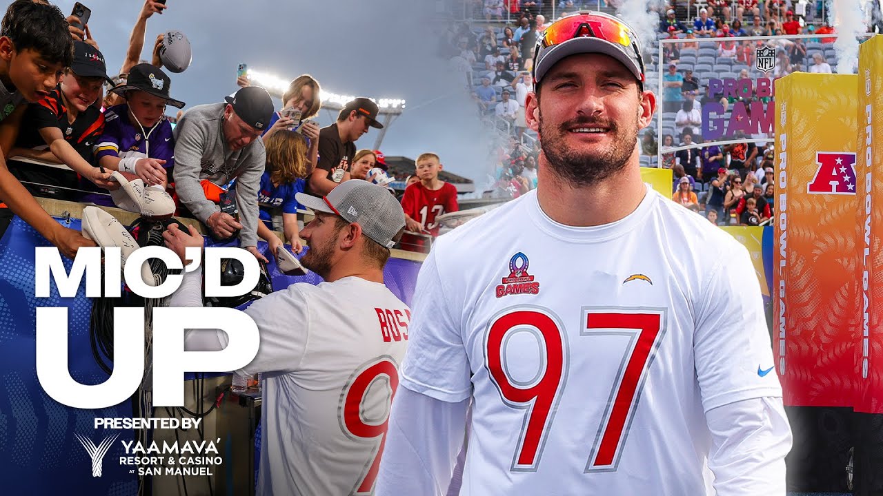 Mic'd Up: Joey Bosa's Hilarious Moments with George Kittle at 2025 Pro Bowl 😂 | LA Chargers