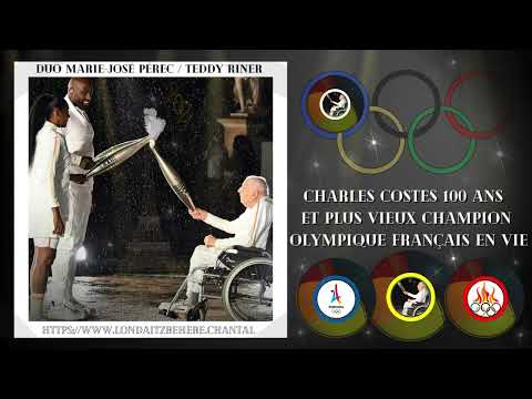 🟦🟨🟩🟥"Charles Costes 100 ans, et plus vieux champion olympique🇫🇷 Français🇫🇷 en vie👍"🟦🟨🟩🟥