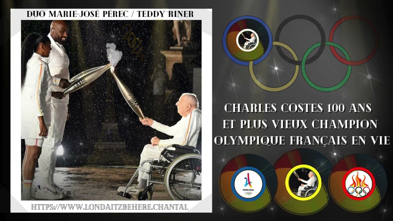 Charles Costes, le plus vieux champion olympique français à 100 ans 🥇