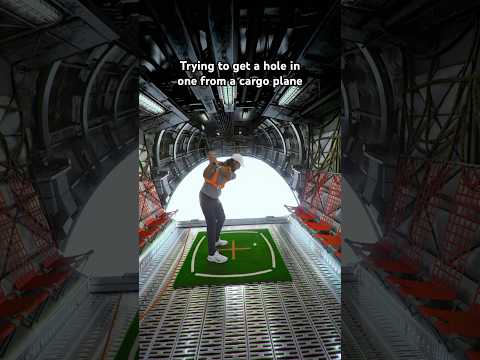 POV: You hit a golf shot out of a cargo plane… #ad