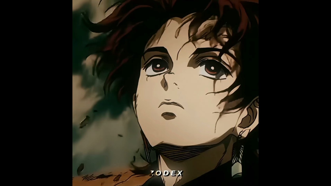 Demon Slayer 80s Vibe 🎥 | Zodex #tanjiro #kny