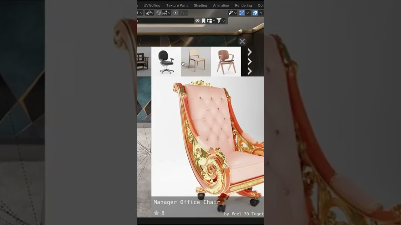 Explore Unlimited 3D Models with BlenderKit