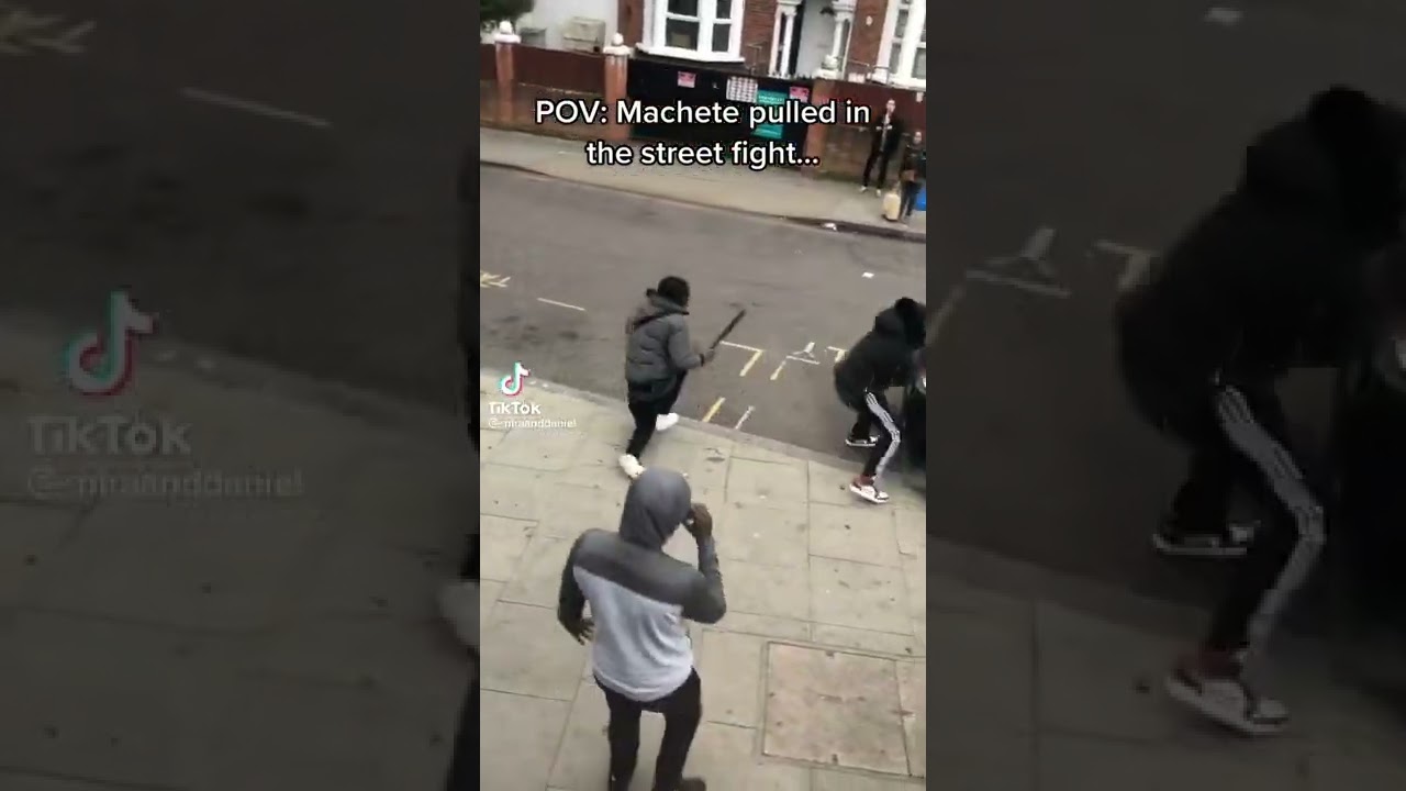 Intense UK Gang Fight Caught on Camera 🚨 | Harsh Reality of UK Gang Violence