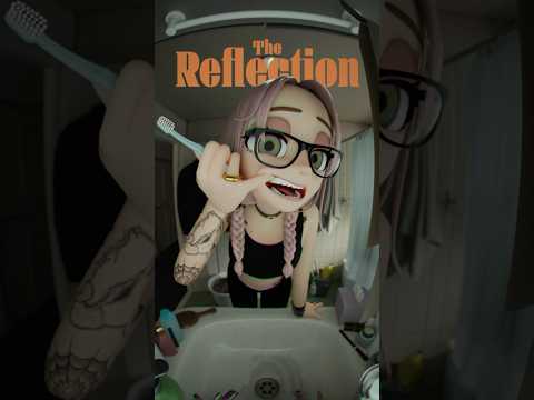 The Reflection - Original Short Animation #3danimation #blender #horror