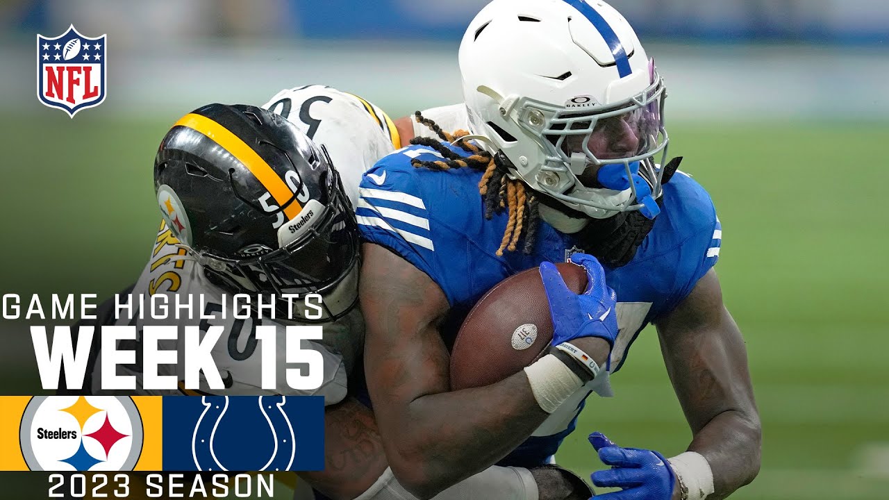 Steelers vs. Colts Week 15 2023 Highlights 🏈 | Must-See Moments