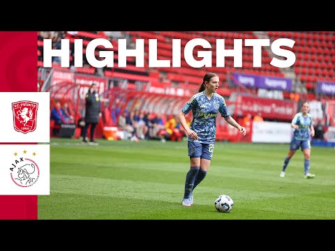 Highlights FC Twente Vrouwen - Ajax Vrouwen | Azerion Vrouwen Eredivisie