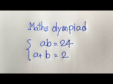 Germany | A nice german math olympiad question | Olympiad Algebra problem |