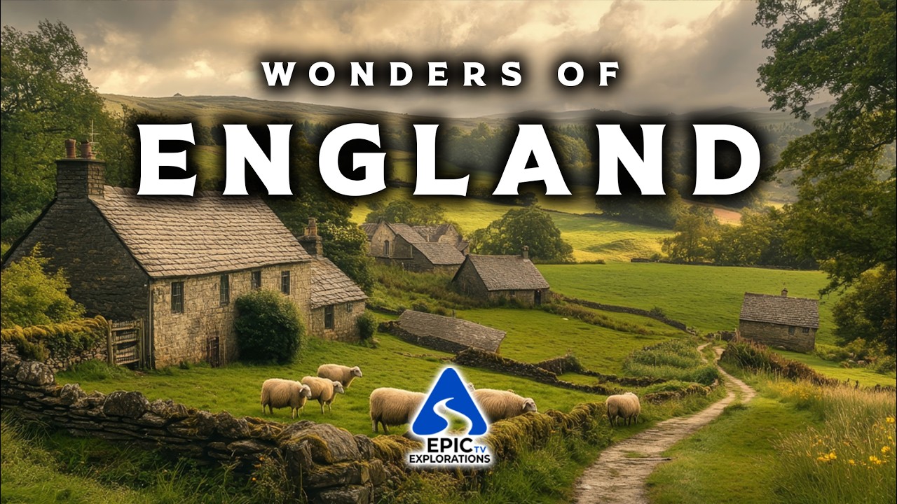 England's Hidden Gems | Meadows, Mist & Villages in 4K
