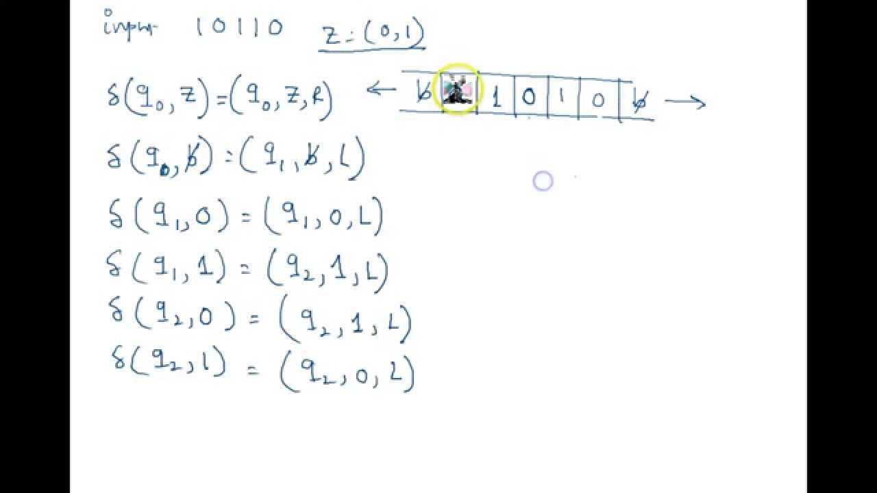 Lec 4 Lecture 4: Turing Machine Example 2