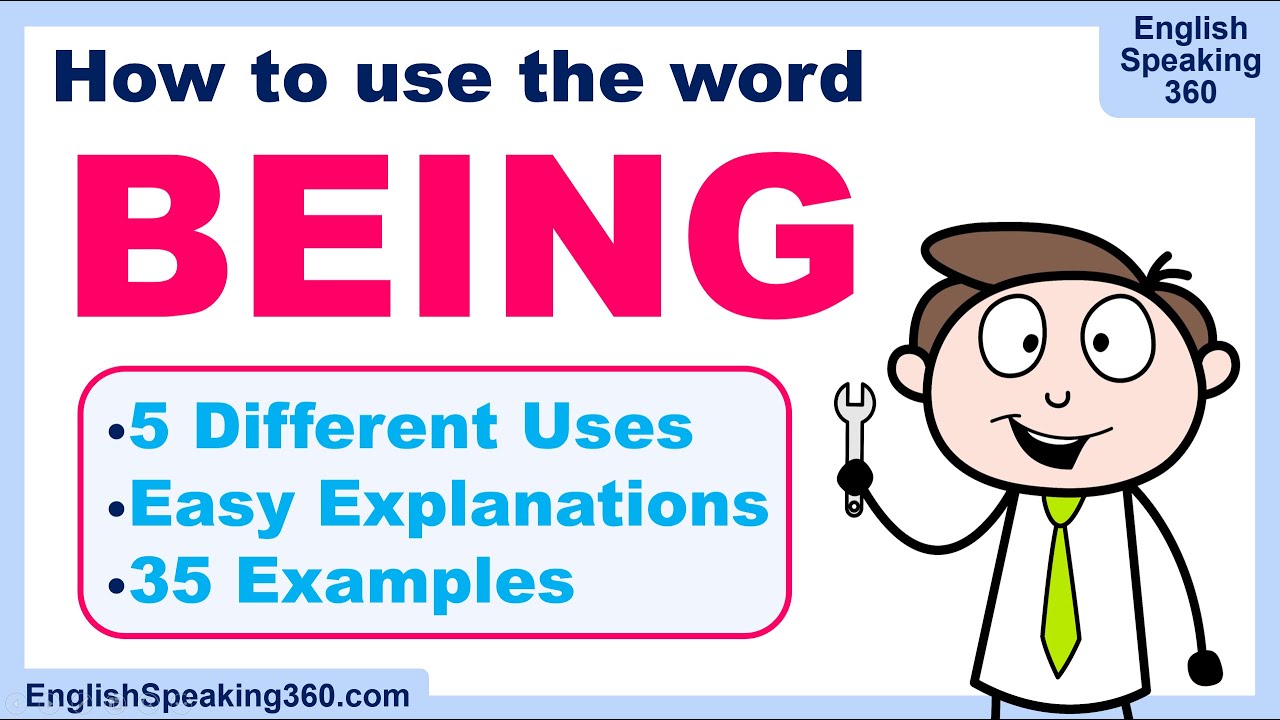 How to Use “Being” in English | All Uses Explained with many Examples and a Final QUIZ!