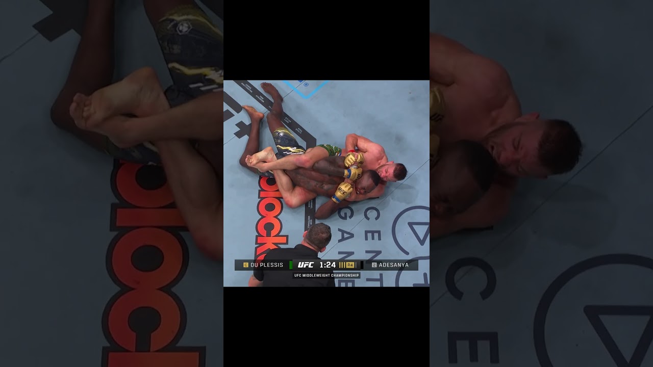 Dricus Du Plessis Submits Israel Adesanya 🚨