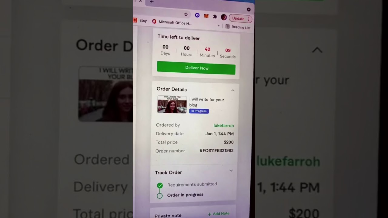 Crafting a 1,000-Word Blog Post for Fiverr ✍️