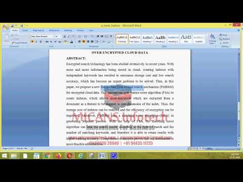 A Novel Feature Matching Ranked Search Mechanism Over Encrypted Cloud Data