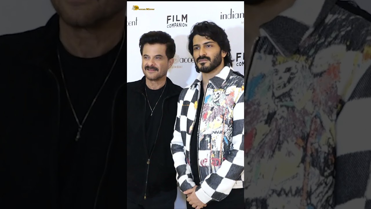 Anil Kapoor and Son Harsh Varrdhan Spotted at Event 🎬