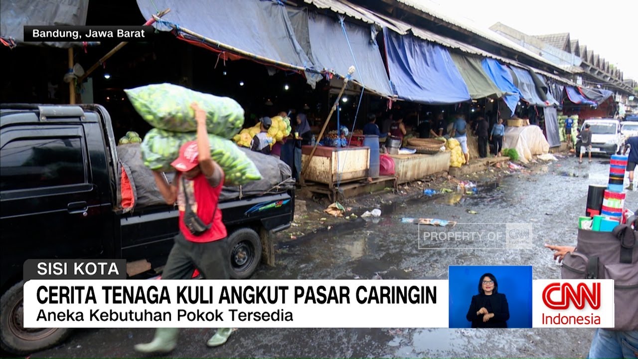 Kuli Angkut di Pasar Caringin 🚚