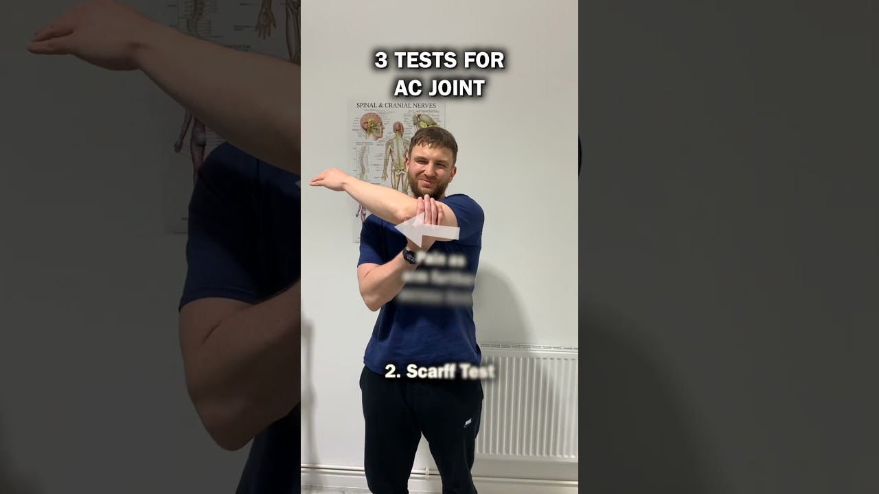 3 Easy Tests to Identify AC Joint Shoulder Pain 🩺