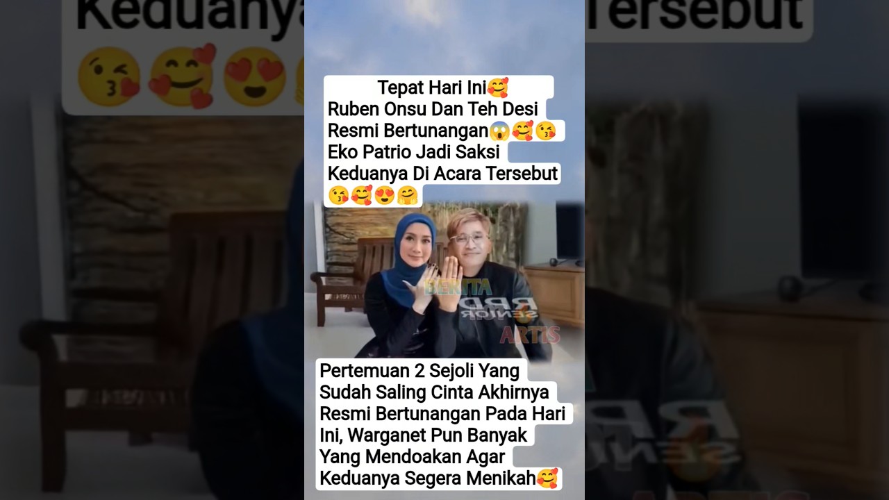 Ruben Onsu & Teh Desi Resmi Menikah π