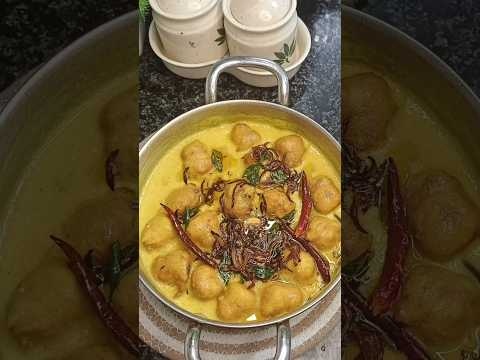 Punjabi Kadhi pakoda Recipe स्वादिष्ट कड़ी एक बार खाये स्वाद भूल न पाए #shorts #youtubeshorts #foood