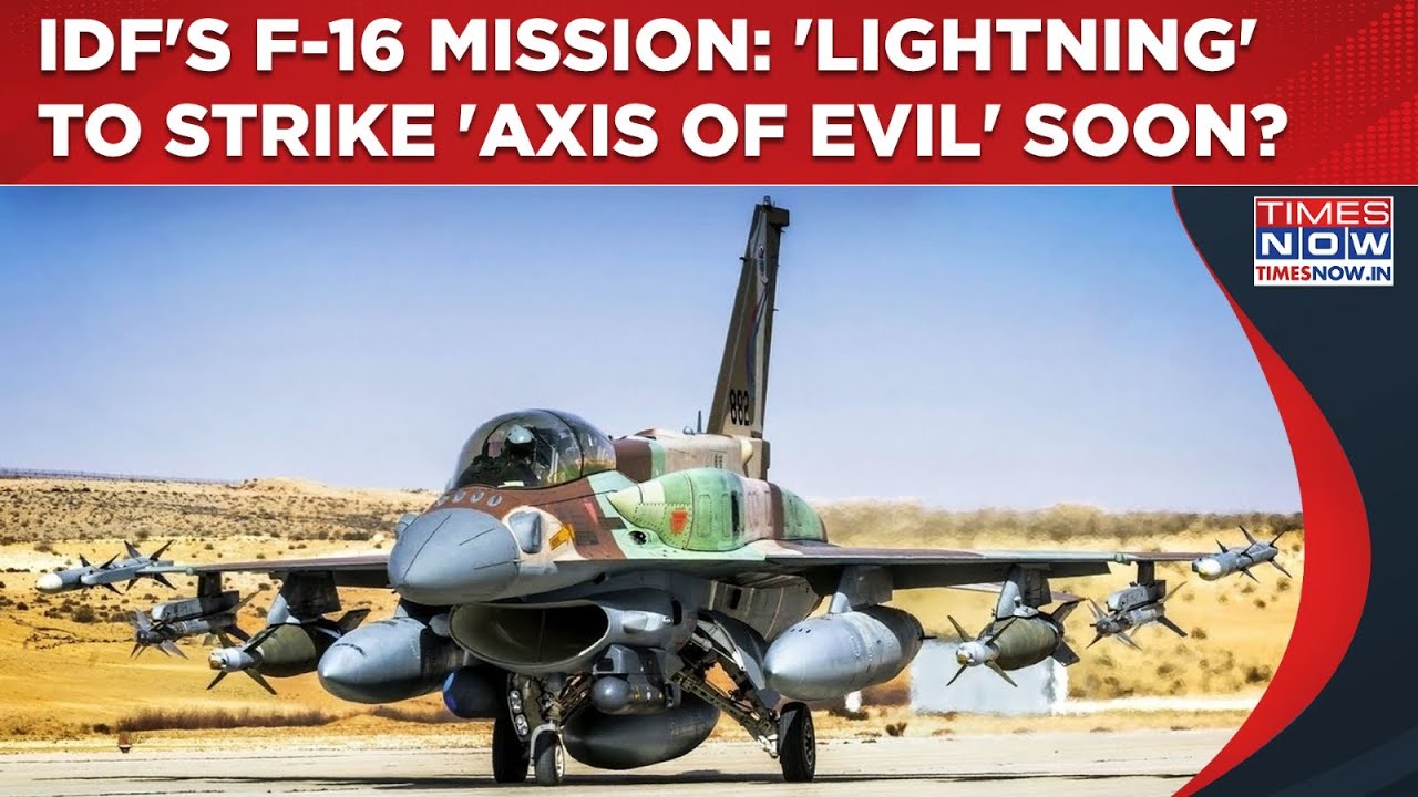Israel F-16 Jets Roar: IDF's Strategic Plan to Counter Hamas, Hezbollah, Houthi, and Iran