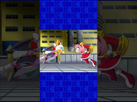 Amy vs Rouge (Sonic X / Supercut) #sonic #sonicthehedgehog #sonicx