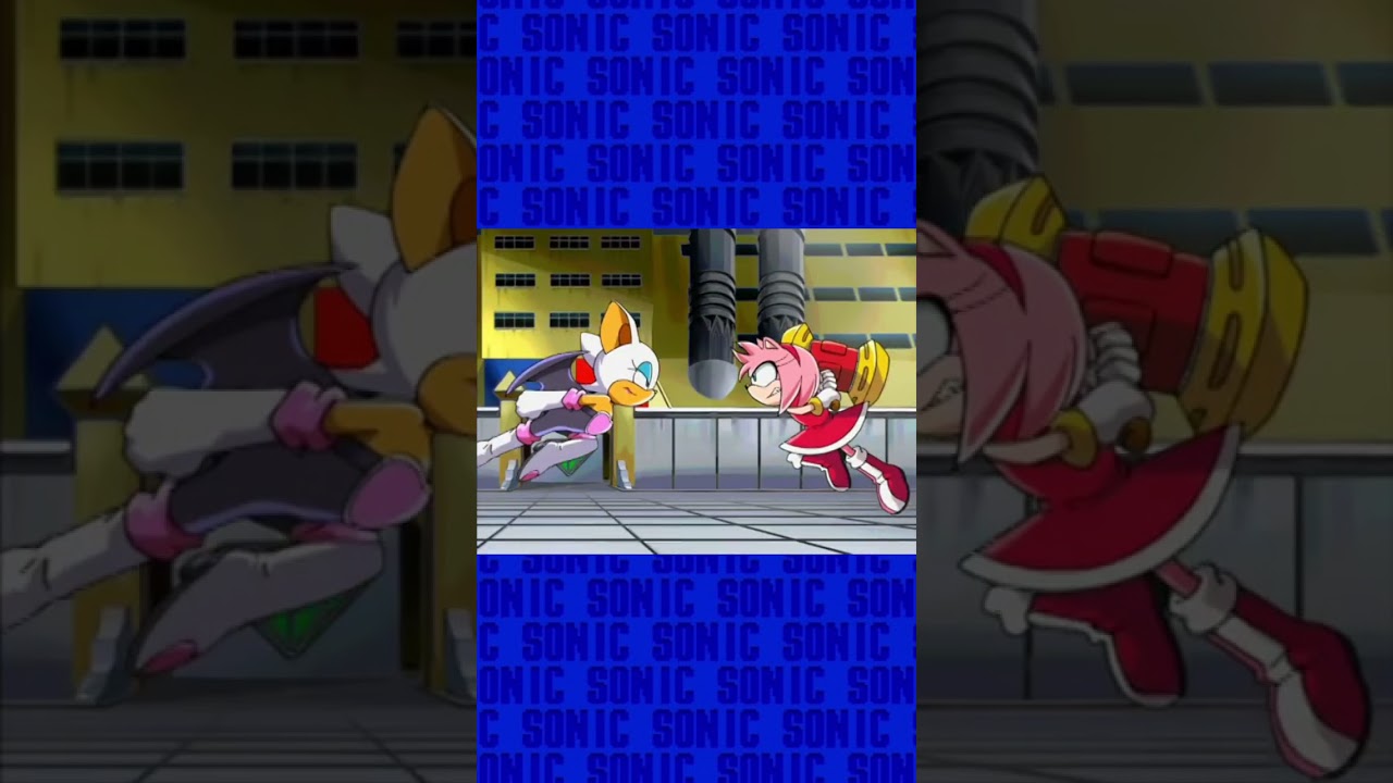 Epic Amy vs Rouge Showdown in Sonic X Supercut! 🔥