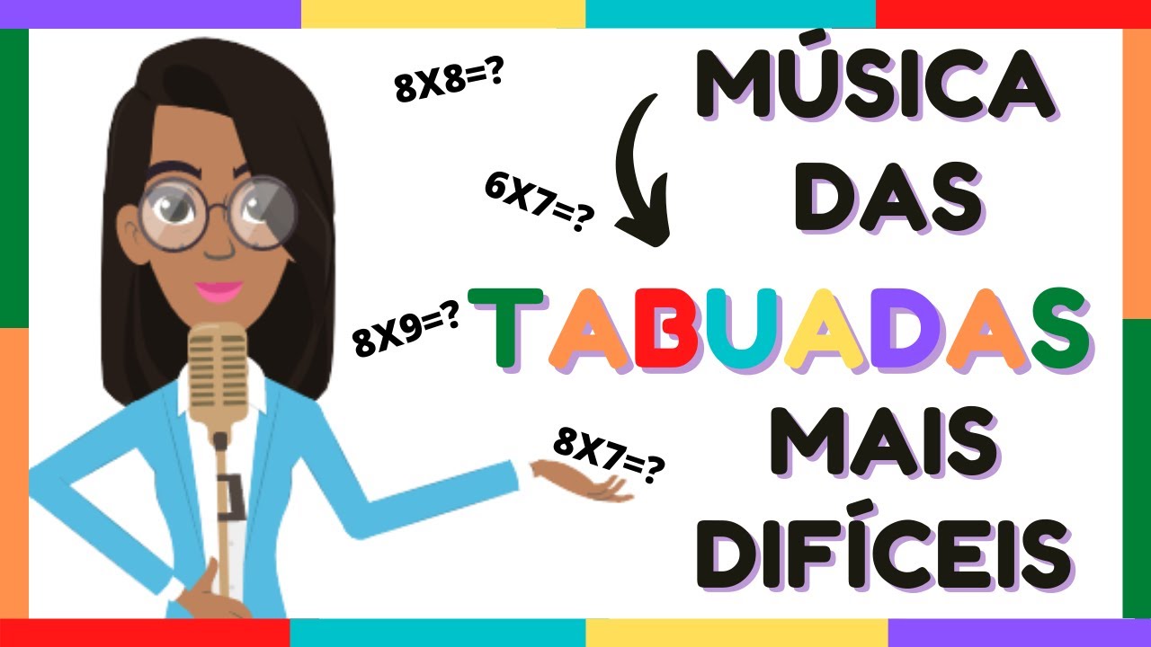 Aprenda a Tabuada de Uma Vez! 🎵