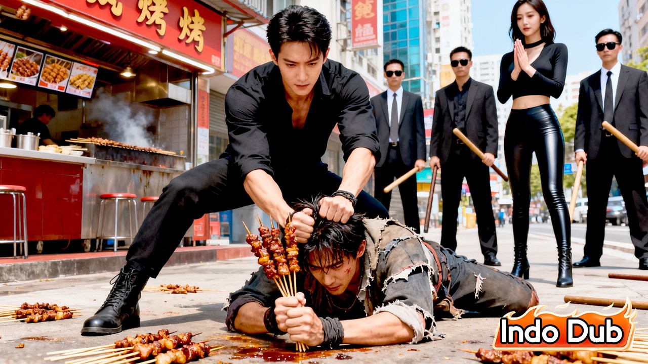 Gelandangan Diserang Preman Saat Makan Sate, Kekuatan Dewa Perang Bangkit! π₯