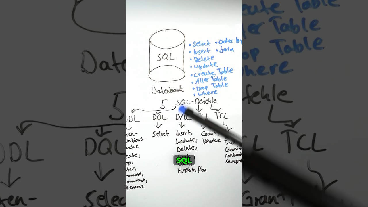 SQL-Kategorien in der Informatik