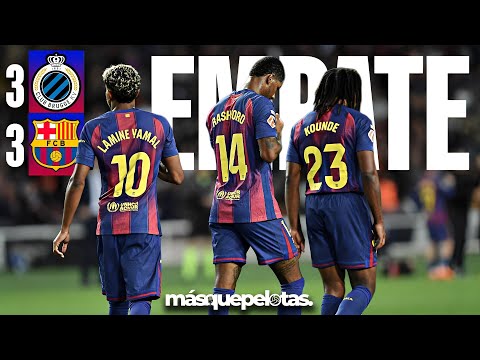 💣 ¡BARÇA SIN ALMA! El equipo de Flick se atasca con el Brujas y tiembla su futuro en Champions