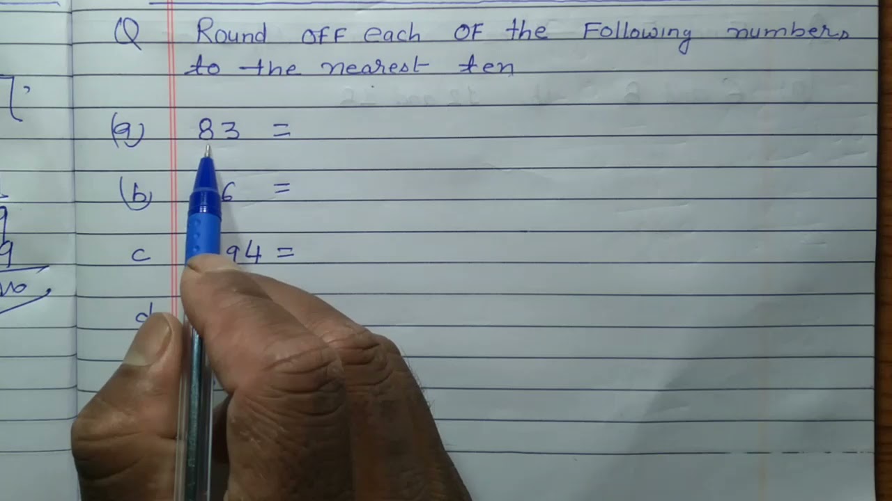 Learn How to Round Numbers to the Nearest Ten ✨