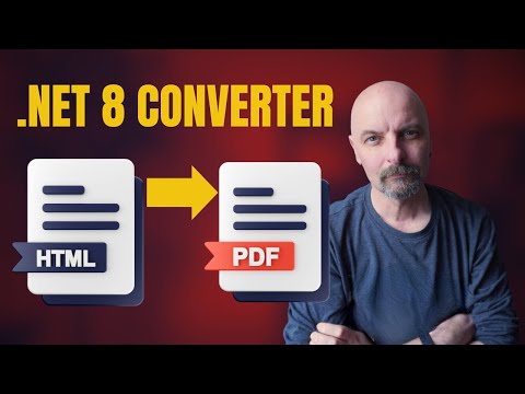 Free Modern HTML to PDF Converter for .NET 8 🚀