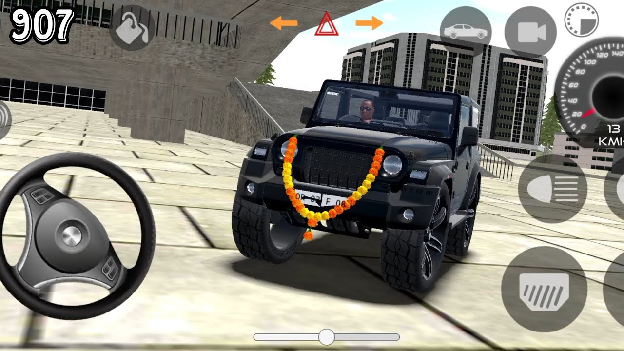 Live Indian Cars Game: Dollar Song & 3D Thar🔥