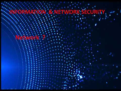 Information and Network Security , Module 1, Introduction