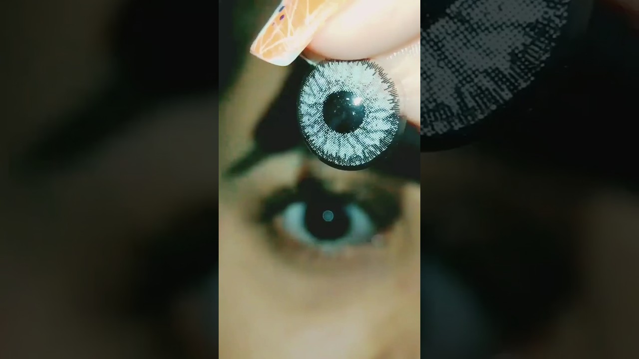 Trending Crystal Grey Contacts Review & Unboxing 👁️
