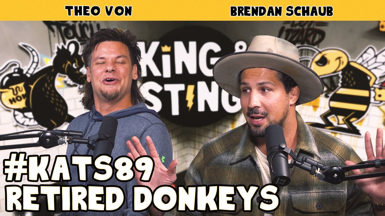 Retired Donkeys | Hilarious Episode with Theo Von & Brendan Schaub on King and the Sting #89 🎙️