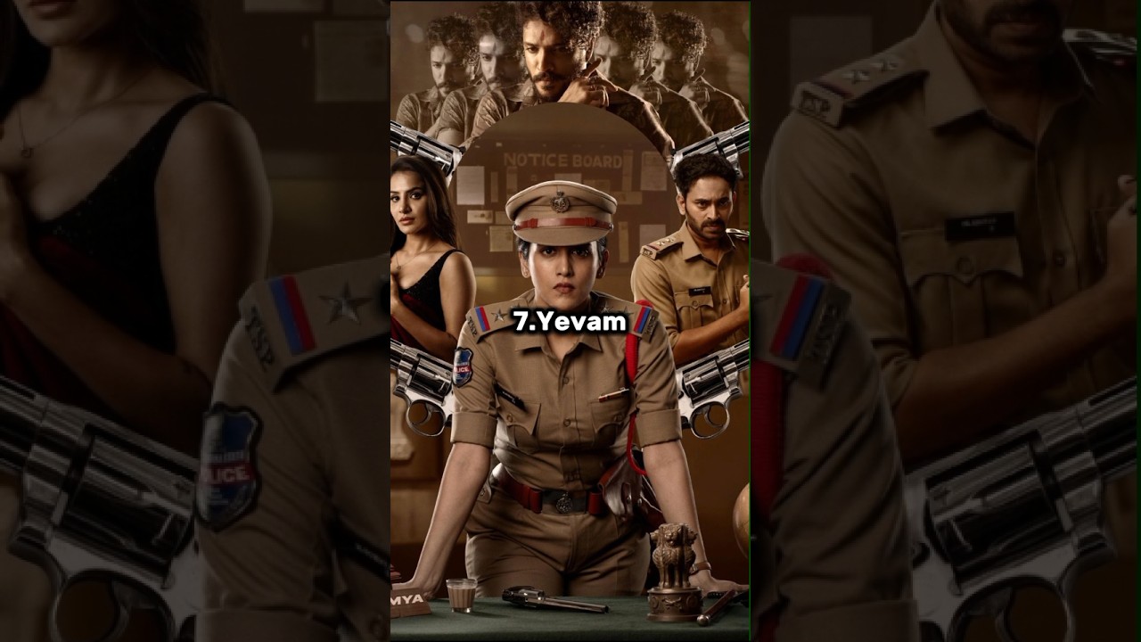 Top 10 Must-Watch Telugu Crime Thriller Movies | Top 12 Picks 🔪