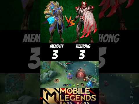 Memphy vs Yuzhong🔥 (1v1) Battle of two dragons🔥 #memphy #aldous #yuzhong #mlbb #shorts