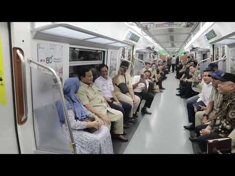 Presiden Prabowo Resmikan Stasiun Tanah Abang Baru