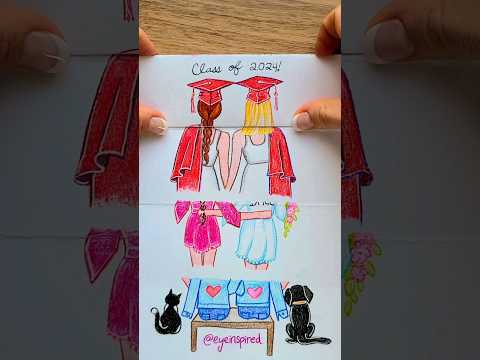 Share with your BFF 💓 #friends #draw #drawing #cartoon #anime #paint #sketch #art #artist #artwork