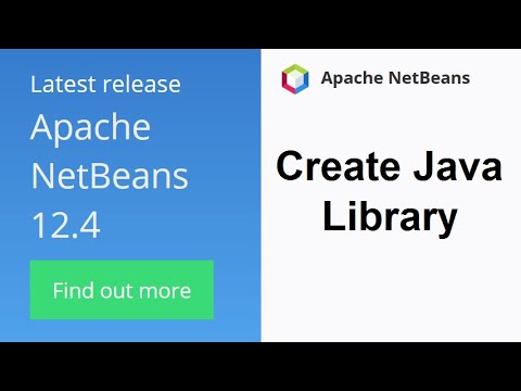 Create Java Library with Netbeans 12.4